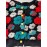 Women's Floral Pattern Crop Jacket - Casual Long Sleeve Button Front for Fall & Winter