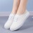 Chic Women's Canvas Sneakers - Lace-Up | Comfortable & Versatile Flat Design for Daily Wear and Walking