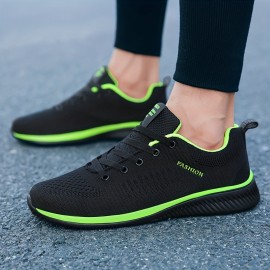 Men's Lace-up Sneakers - Athletic Shoes - Wear-resistant And Breathable - Running Basketball